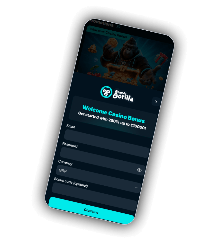 GambleGorilla Casino registration